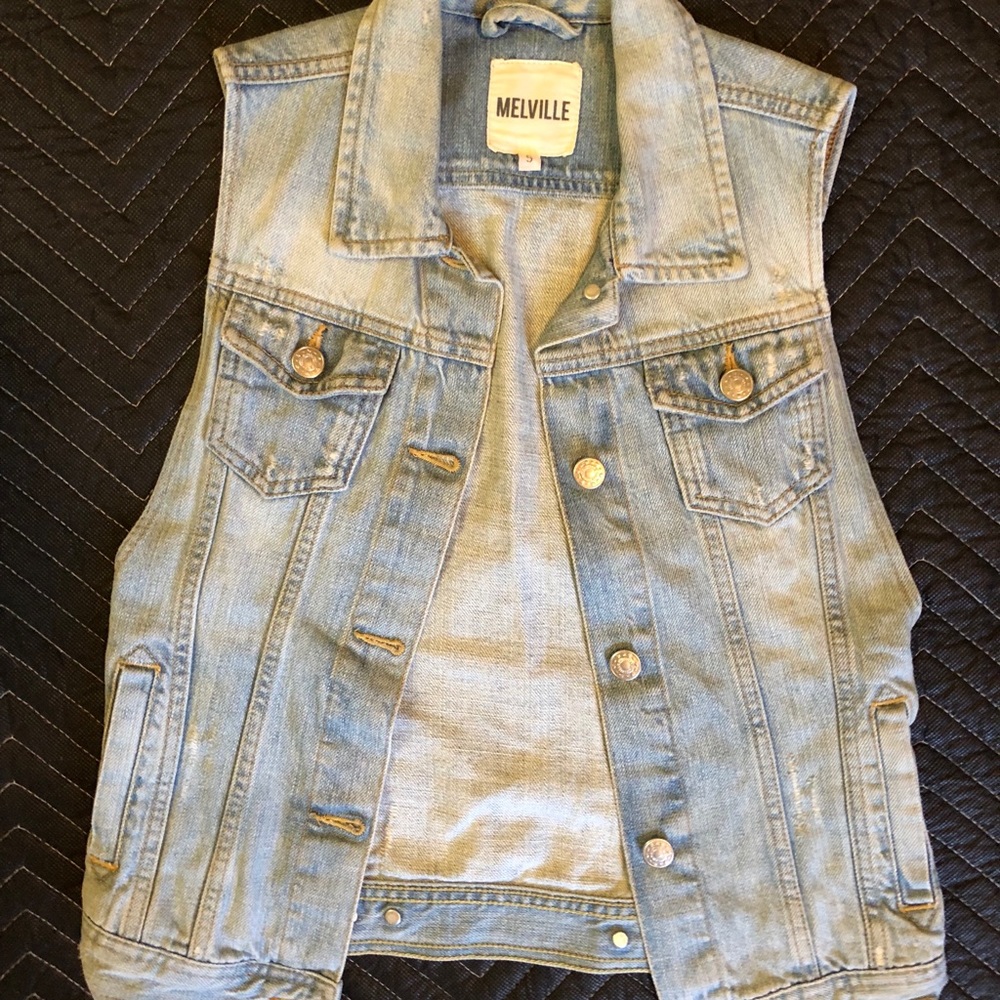 Brandy Melville denim vest
